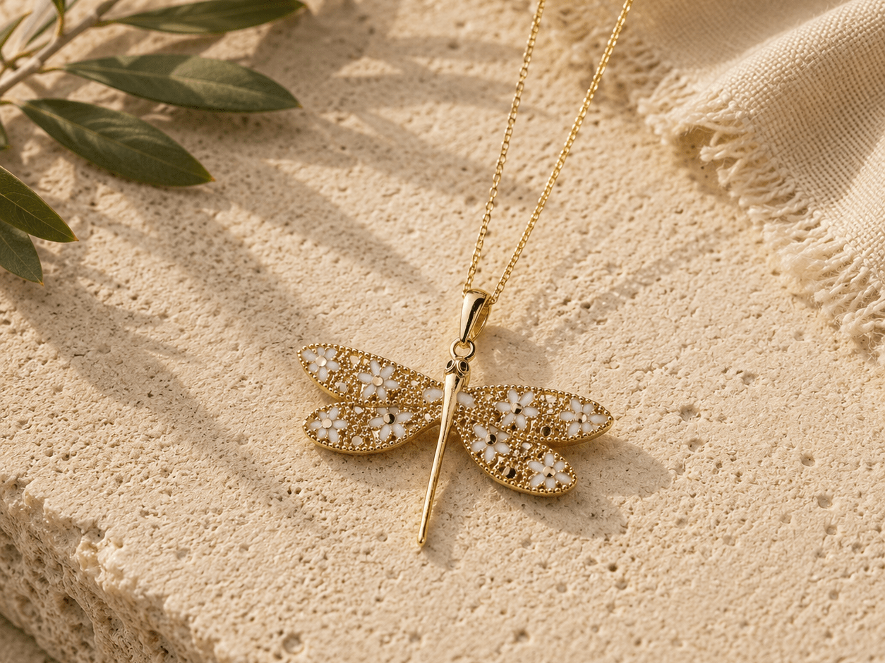 Collana libellula in filigrana argento 925: il gioiello dell'estate 2026 - MINA MINA