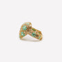 ANELLO CUORE GRANDE REGOLABILE FILIGRANA ARGENTO 925 - MINA MINA