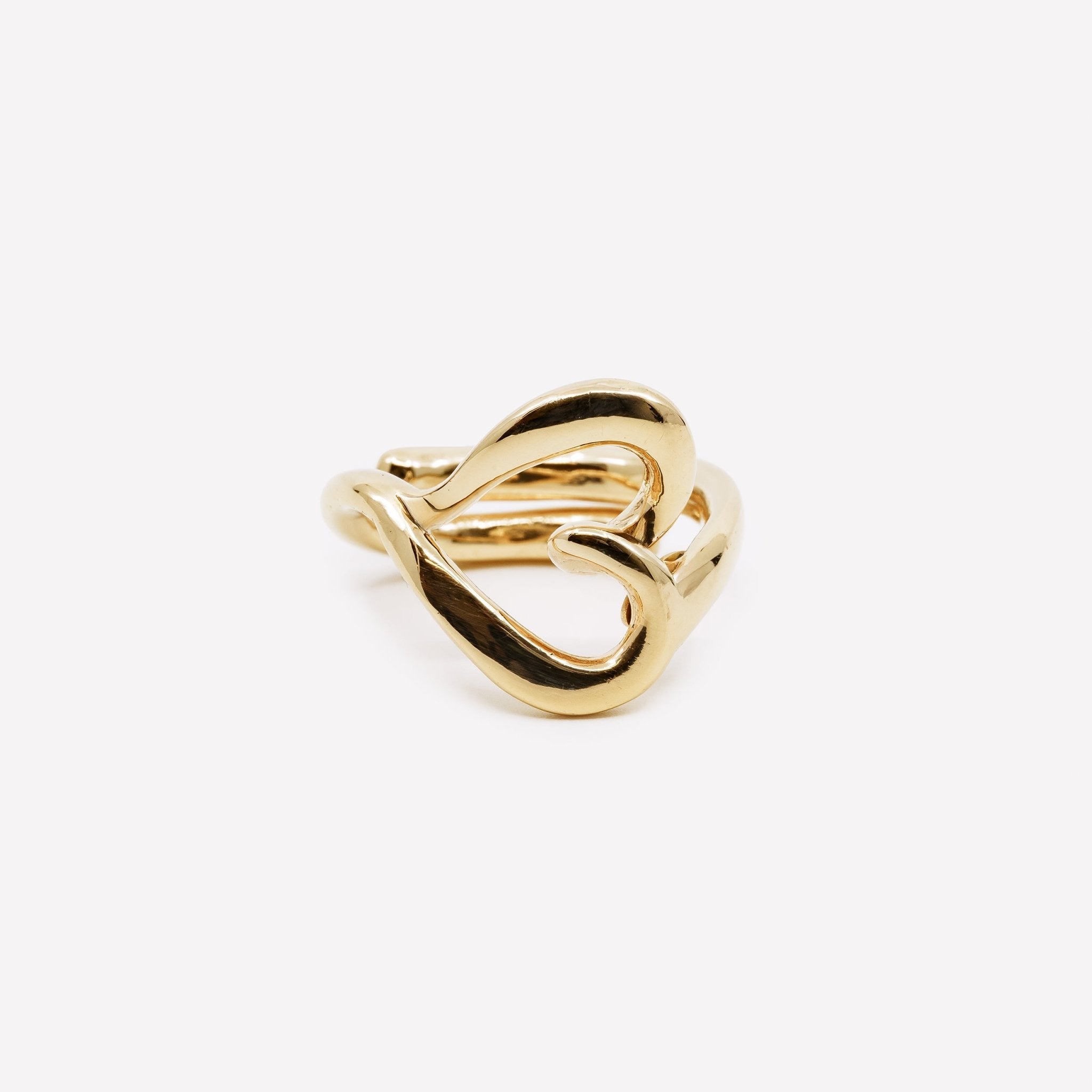 ANELLO CUORE MINIMAL REGOLABILE ARGENTO 925 - MINA MINA