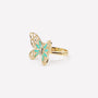 ANELLO FARFALLA REGOLABILE ARGENTO 925 - MINA MINA