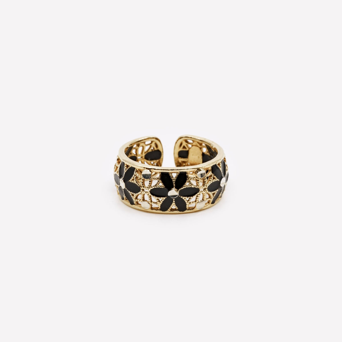 ANELLO FASCIA LARGA REGOLABILE FILIGRANA ARGENTO 925 - MINA MINA