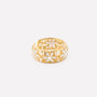 ANELLO FASCIA LARGA REGOLABILE FILIGRANA ARGENTO 925 - MINA MINA