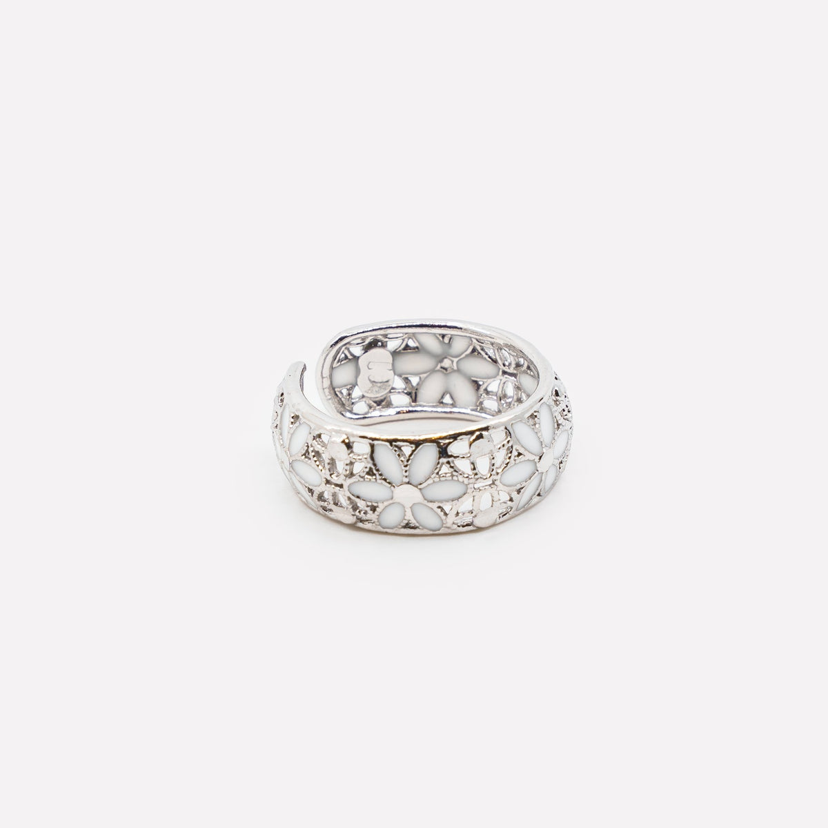 ANELLO FASCIA LARGA REGOLABILE FILIGRANA ARGENTO 925 - MINA MINA