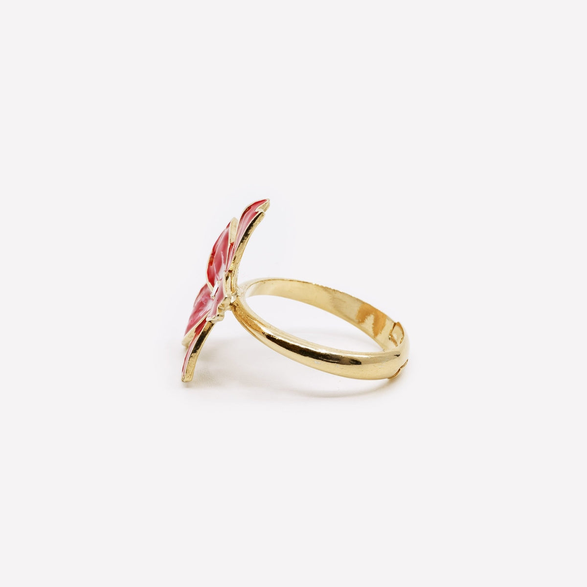 ANELLO FIORE REGOLABILE ARGENTO 925 - MINA MINA