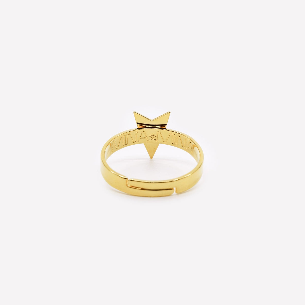 ANELLO MELISSA REGOLABILE IN OTTONE - MINA MINA