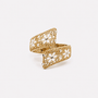 ANELLO REGOLABILE ABBRACCIO FILIGRANA ARGENTO 925 - MINA MINA