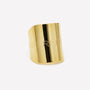 ANELLO REGOLABILE IN OTTONE CON SCRITTA - MINA MINA