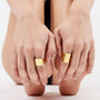 ANELLO REGOLABILE IN OTTONE MANIFESTING FORTUNA CHIC - MINA MINA