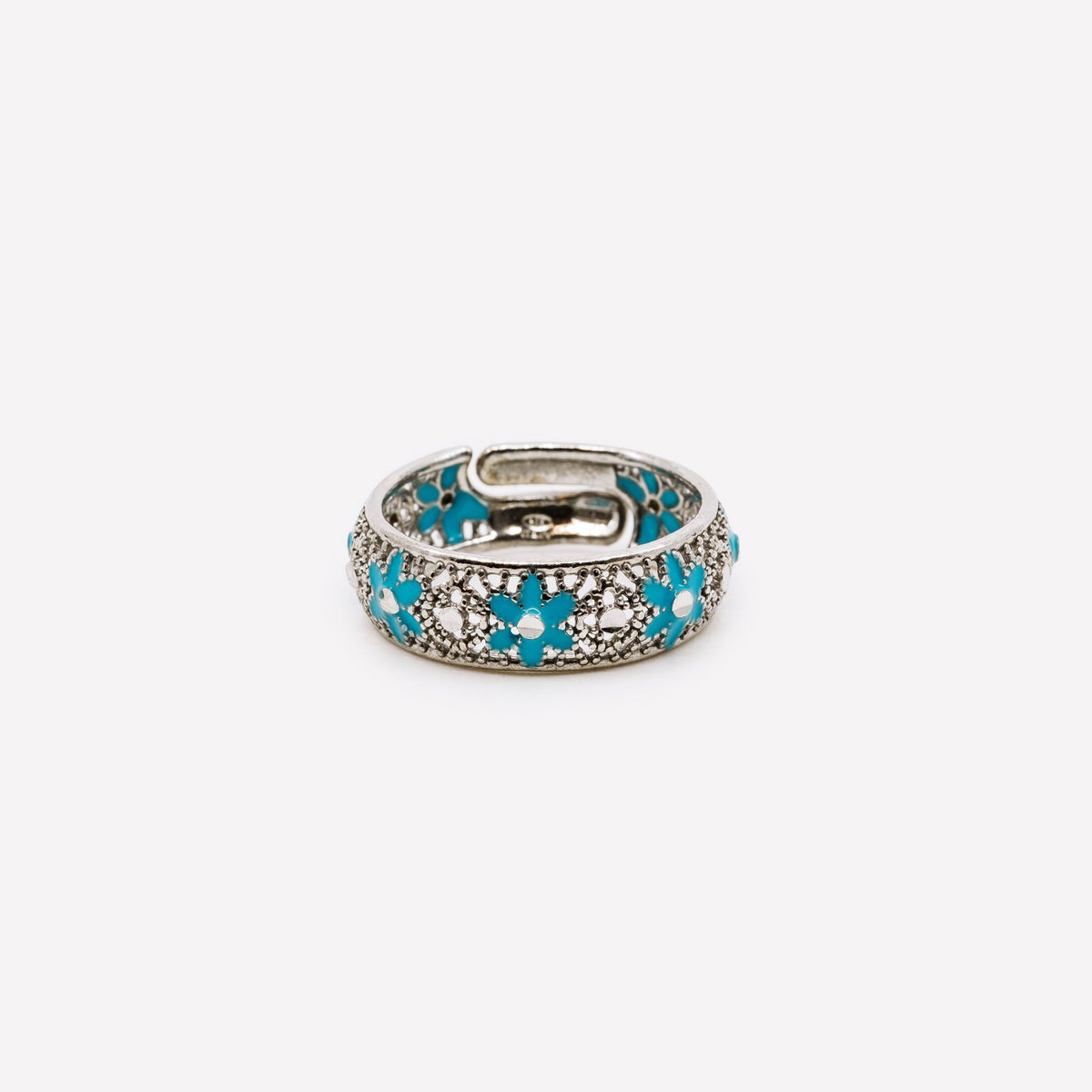 ANELLO REGOLABILE TENDENZA FILIGRANA ARGENTO 925 - MINA MINA