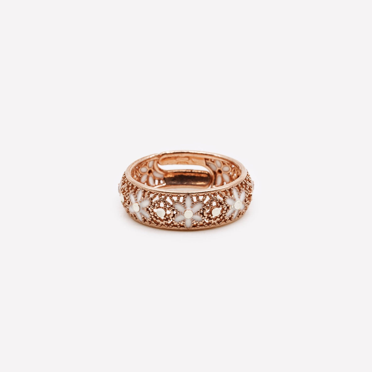 ANELLO REGOLABILE TENDENZA FILIGRANA ARGENTO 925 - MINA MINA