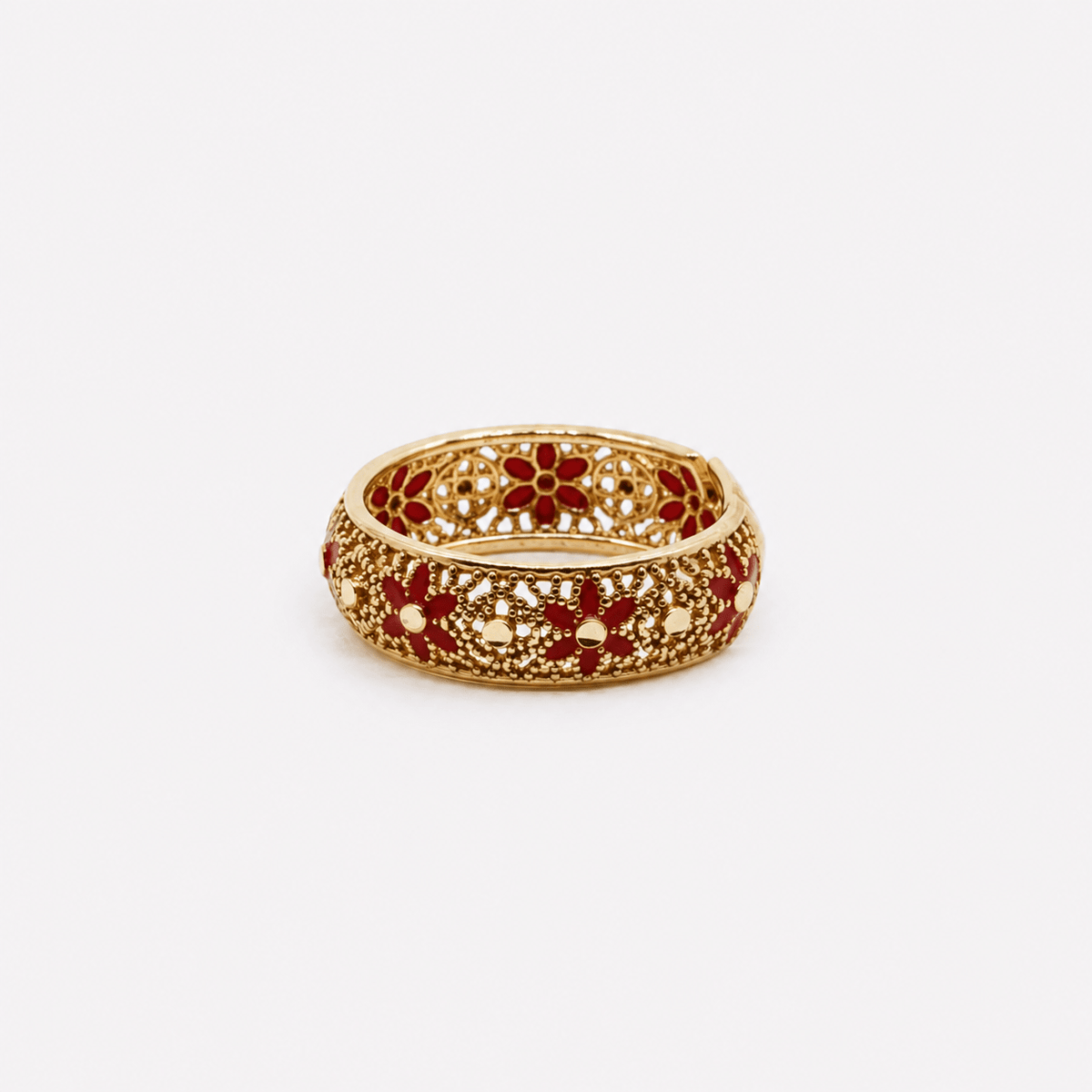 ANELLO REGOLABILE TENDENZA FILIGRANA ARGENTO 925 - MINA MINA
