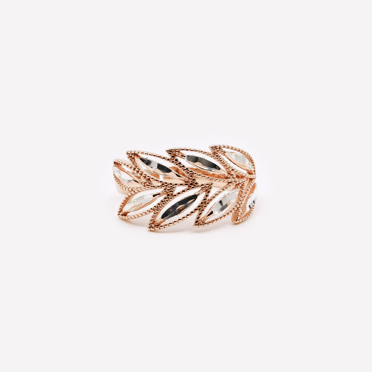 ANELLO SPIGA REGOLABILE FILIGRANA ARGENTO 925 - MINA MINA