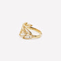 ANELLO SPIGA REGOLABILE FILIGRANA ARGENTO 925 - MINA MINA