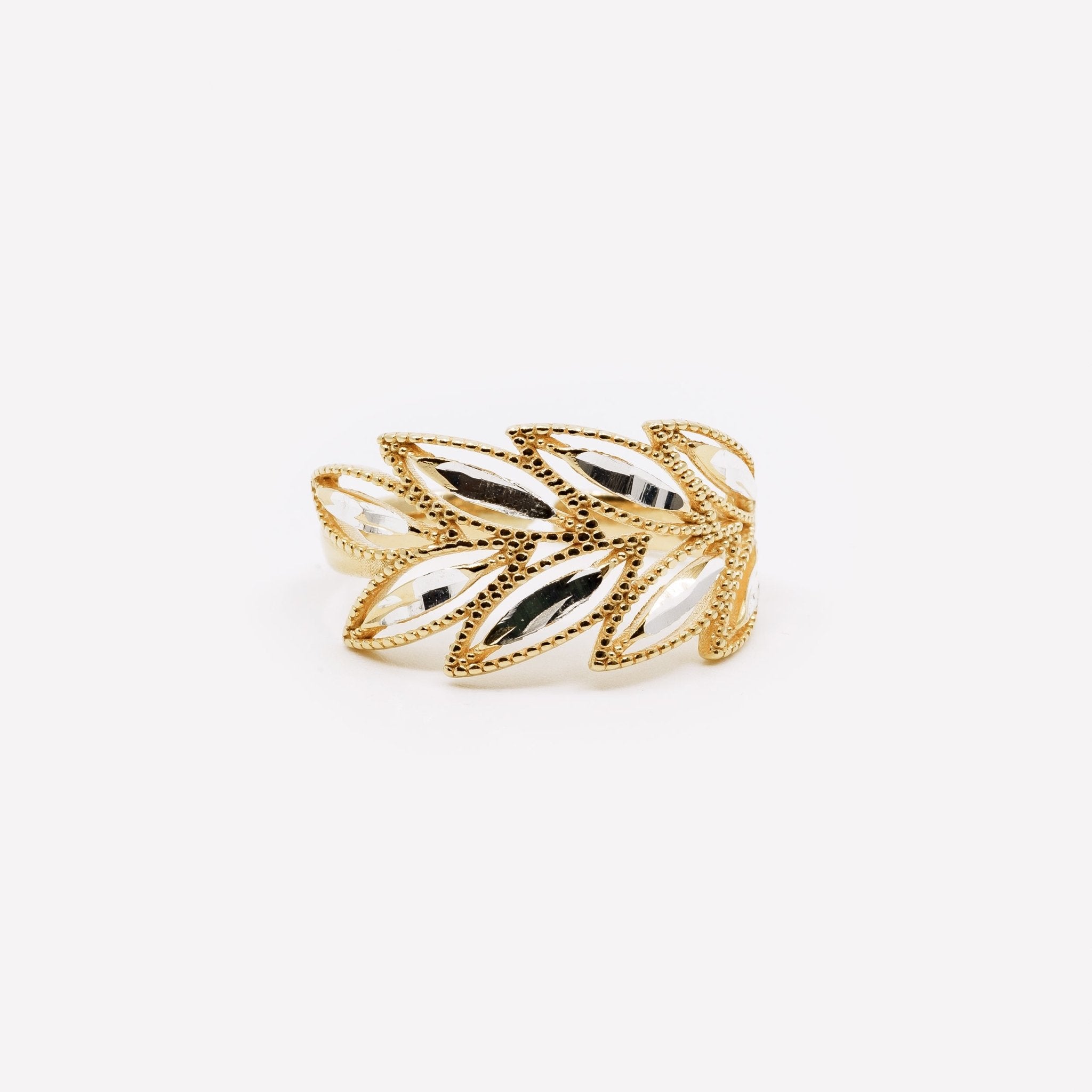ANELLO SPIGA REGOLABILE FILIGRANA ARGENTO 925 - MINA MINA