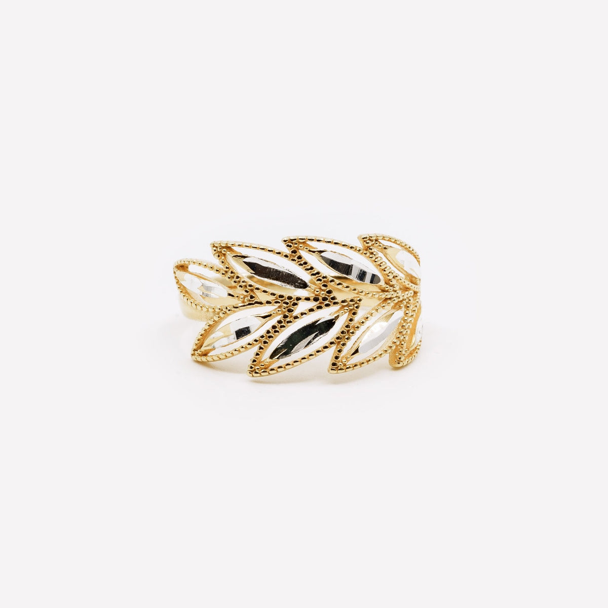 ANELLO SPIGA REGOLABILE FILIGRANA ARGENTO 925 - MINA MINA