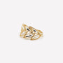 ANELLO SPIGA REGOLABILE FILIGRANA ARGENTO 925 - MINA MINA