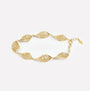 BRACCIALE FOGLIA FILIGRANA ARGENTO 925 - MINA MINA