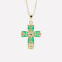 COLLANA CROCE FILIGRANA ARGENTO 925 - MINA MINA