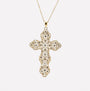 COLLANA CROCE GLAM FILIGRANA ARGENTO 925 - MINA MINA