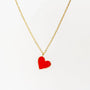 COLLANA CUORE GRANDE ARGENTO 925 - MINA MINA
