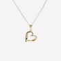 COLLANA CUORE MINIMAL ARGENTO 925 - MINA MINA