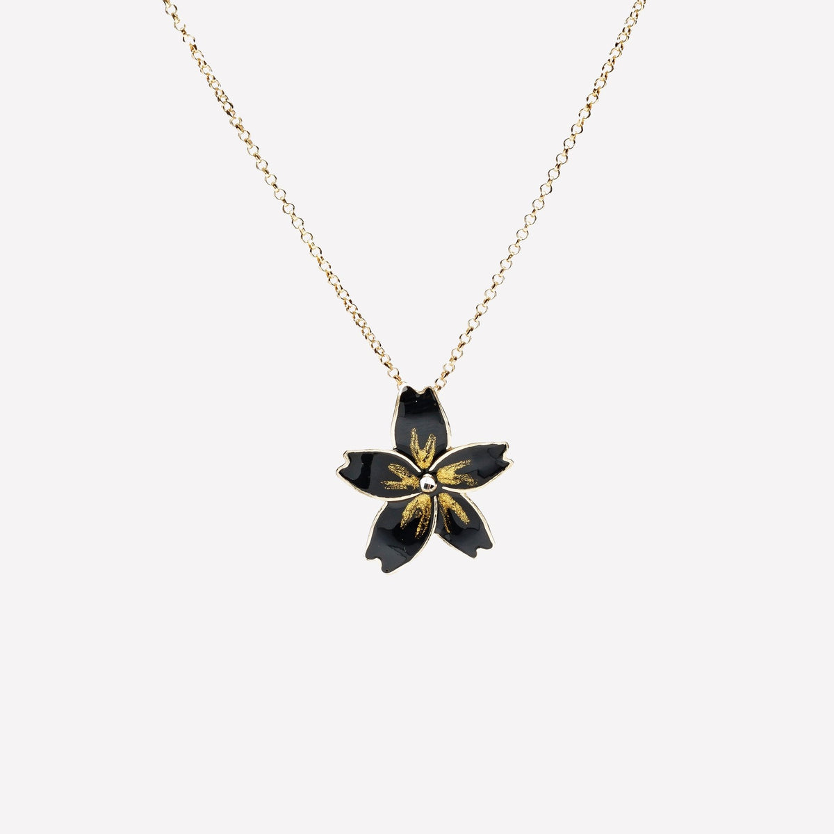 COLLANA FIORE ARGENTO 925 - MINA MINA