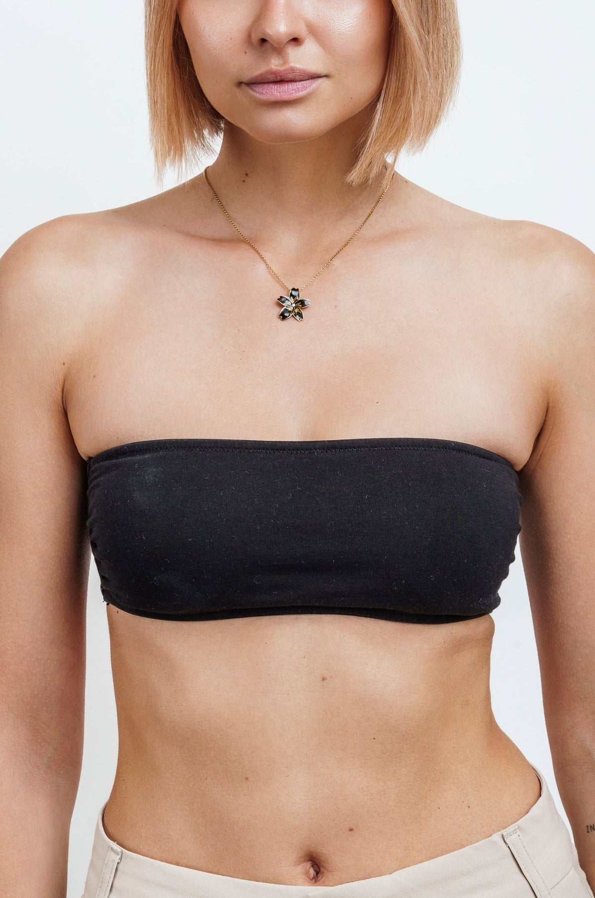 COLLANA FIORE ARGENTO 925 - MINA MINA