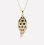 COLLANA FOGLIA FILIGRANA ARGENTO 925 - MINA MINA