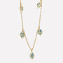 COLLANA MULTIFOGLIE ARGENTO 925 - MINA MINA