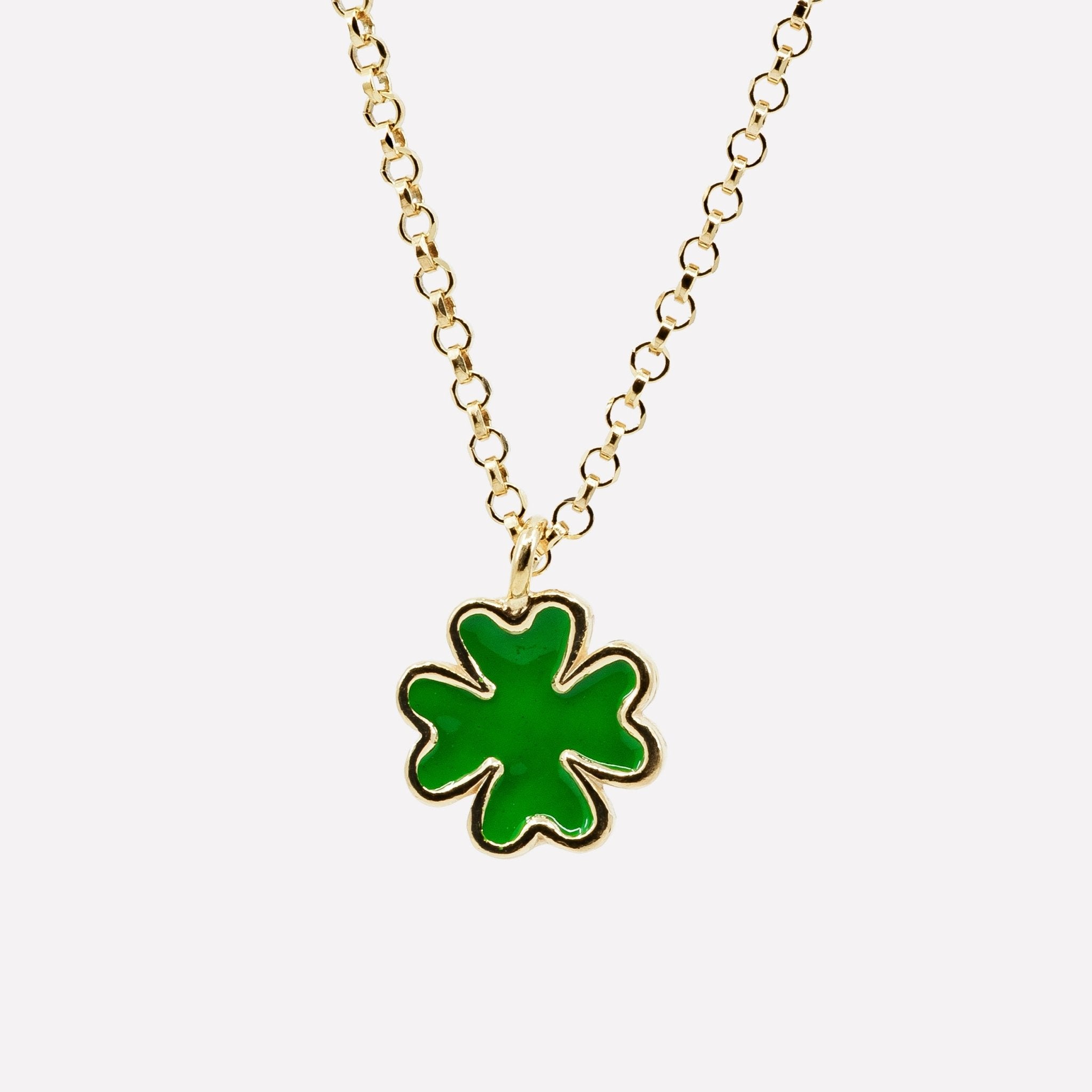 COLLANA QUADRIFOGLIO ARGENTO 925 - MINA MINA