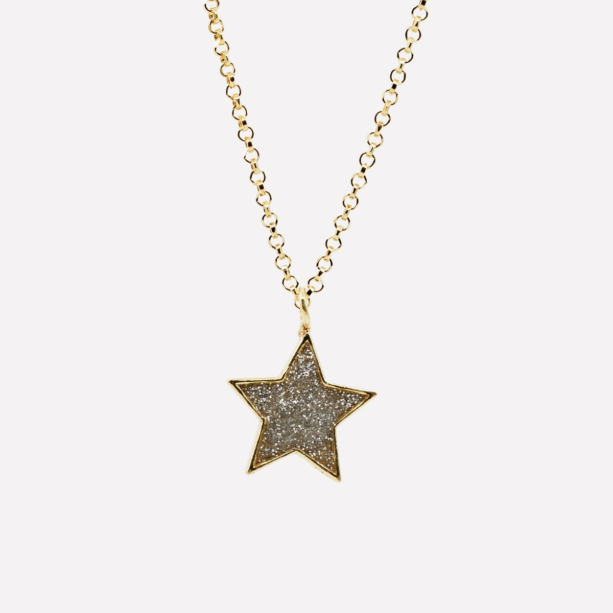 COLLANA STELLE BRILLANTE ARGENTO 925 - MINA MINA