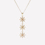 COLLANA TRE FIORI FILIGRANA ARGENTO 925 - MINA MINA