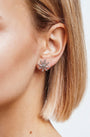 ORECCHINI FIORE FILIGRANA ARGENTO 925 - MINA MINA
