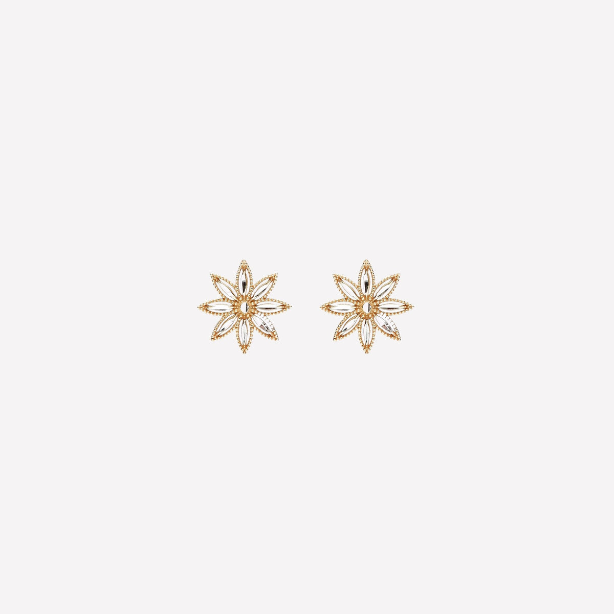 ORECCHINI FIORE FILIGRANA ARGENTO 925 - MINA MINA