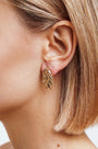 ORECCHINI LOBO SPIGA FILIGRANA ARGENTO 925 - MINA MINA