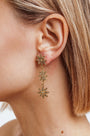 ORECCHINI TRE FIORI FILIGRANA ARGENTO 925 - MINA MINA