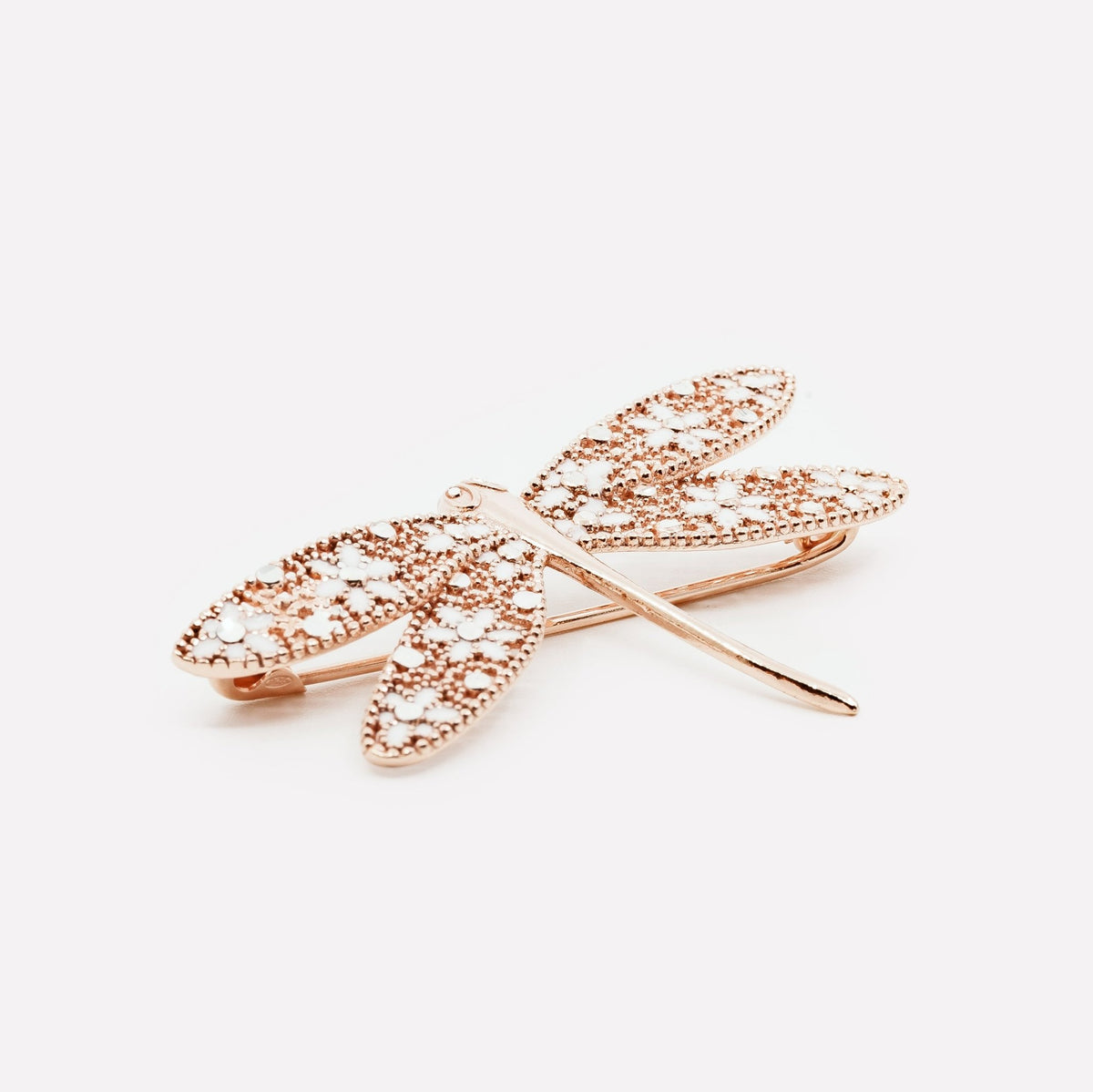SPILLA IN ARGENTO LIBELLULA - MINA MINA